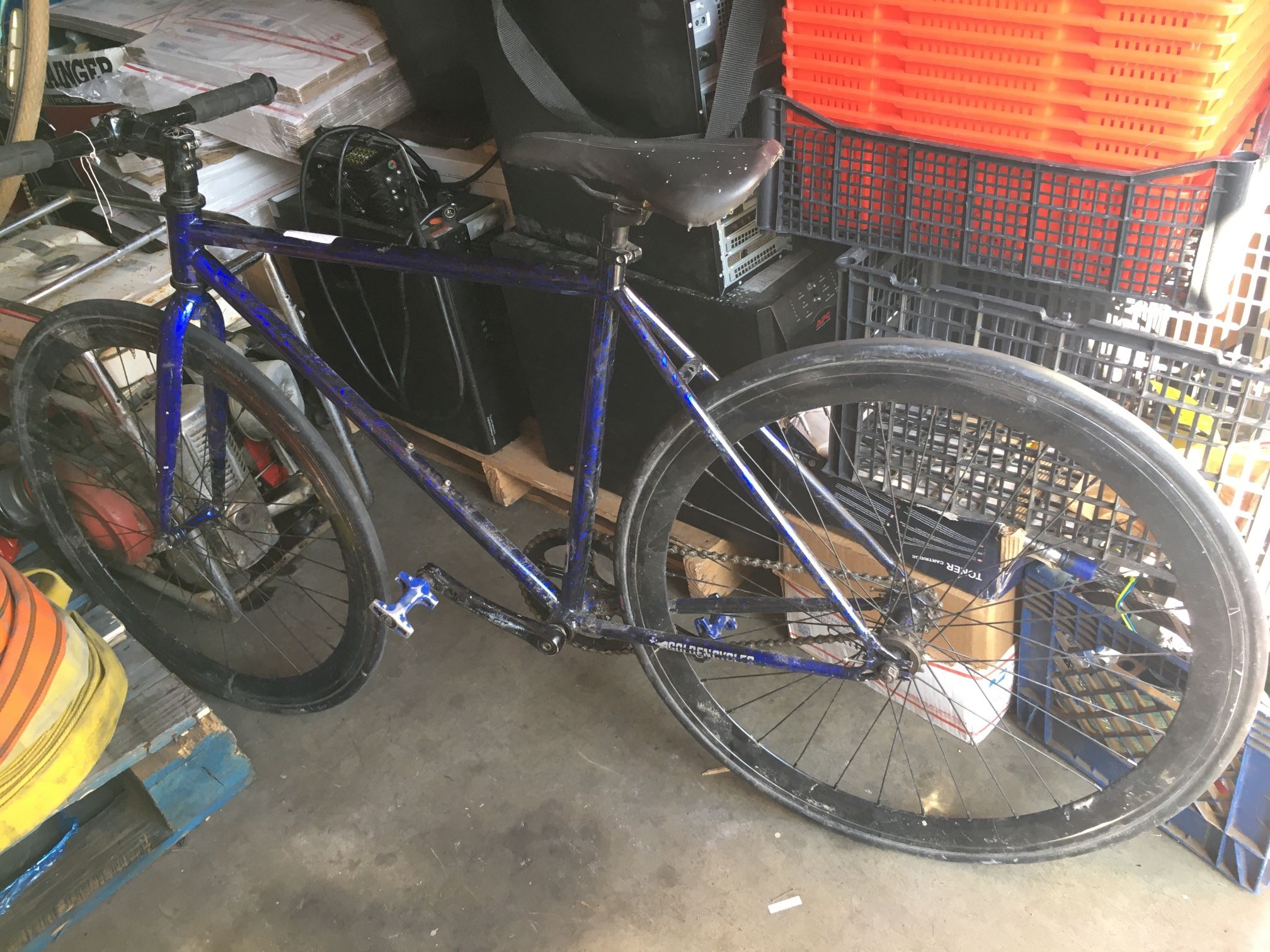 Golden Cycles 48” Single Speed Road Bike