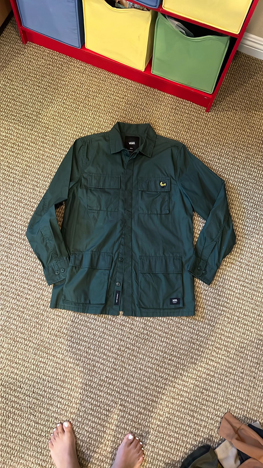 Vans Cargo Style Shirt/jacket. New!