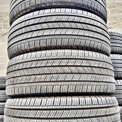 235/55r19 Michelin Tires Cón 80% De Vida Las 4 