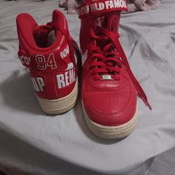 Air Force 1s SUPREME SZ 12 GREAT SHAPE 175.00