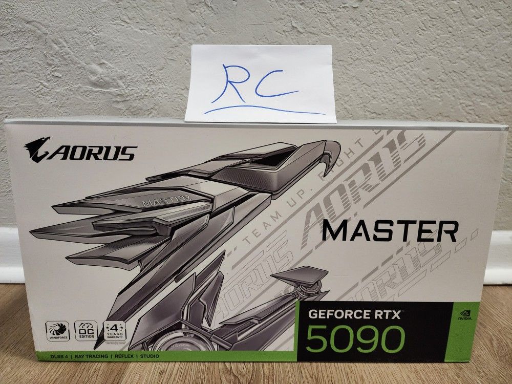 Gigabyte RTX 5090 AORUS Master ICE graphics card