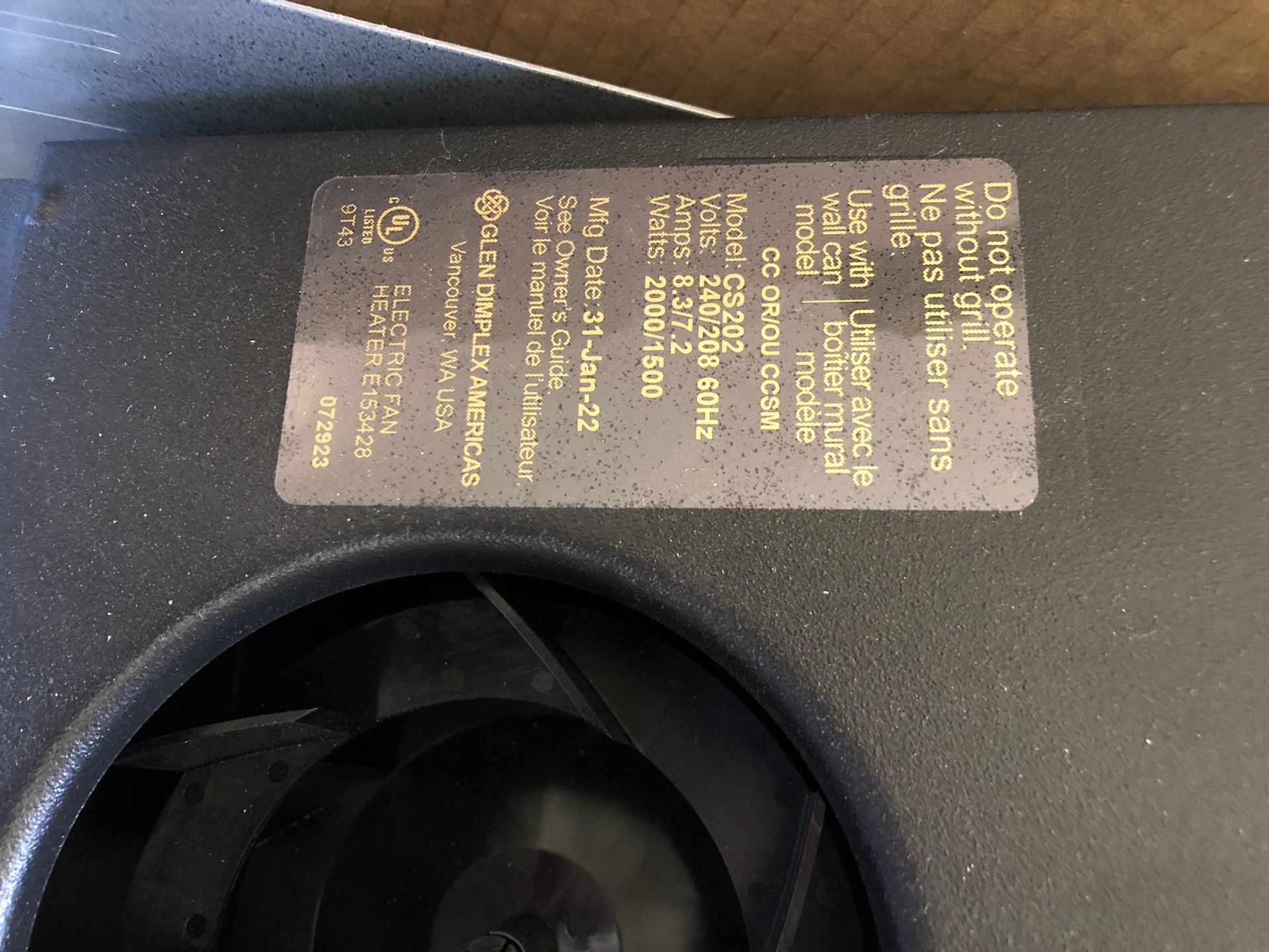 New Cadet Wall Heater for Sale in Yakima, WA - OfferUp