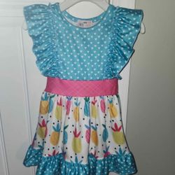 Baby Girl Pineapple Dress