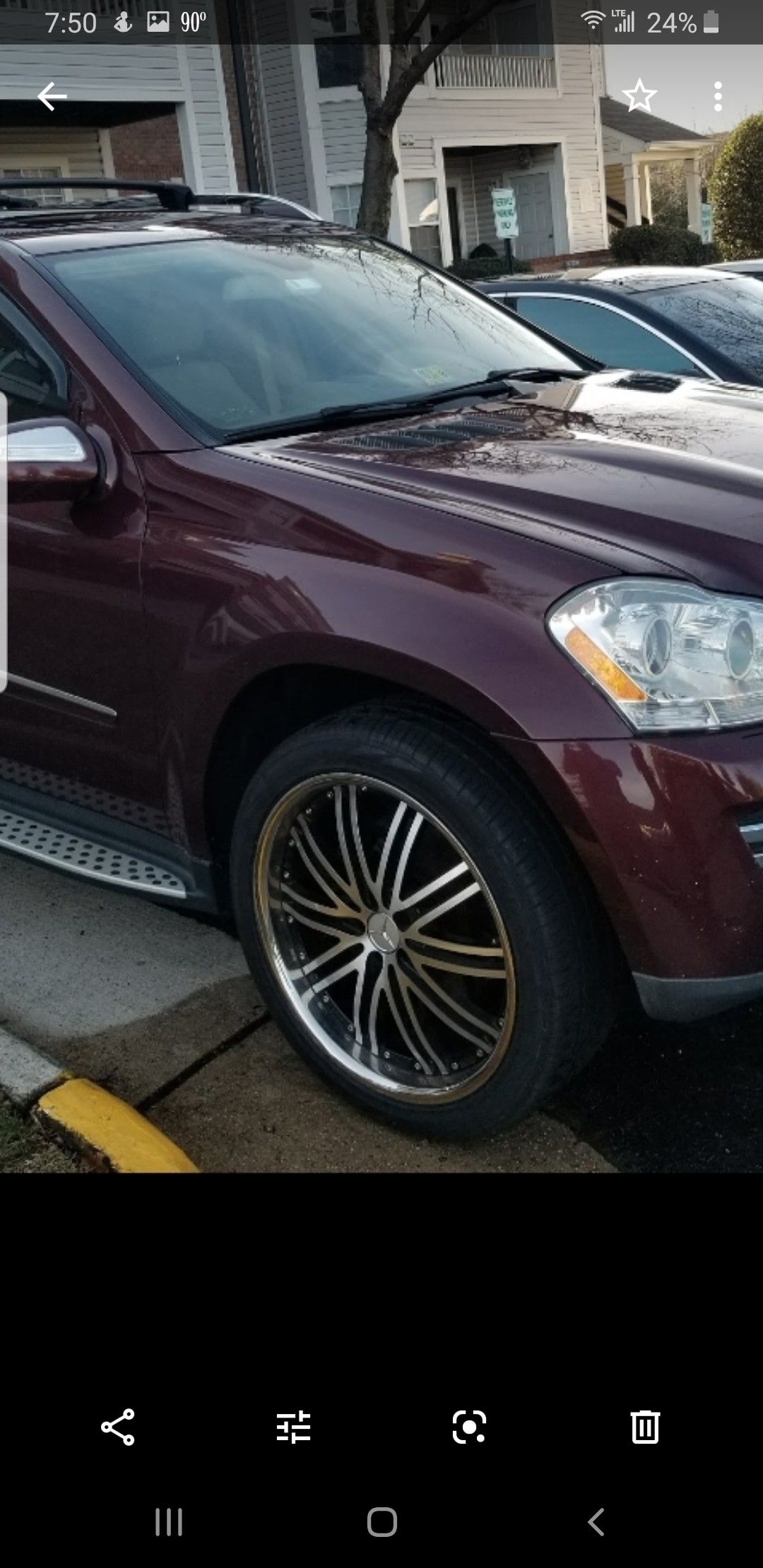 Mercedes Rims/tires 22" 5x112