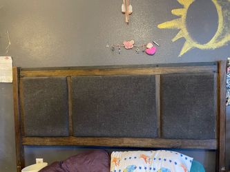 Make offer Modern Wood and Metal King Headboard .