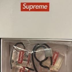 Supreme Hair Bobbles Clear Ss18