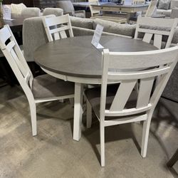 Farmhouse Style Circle Dining Table