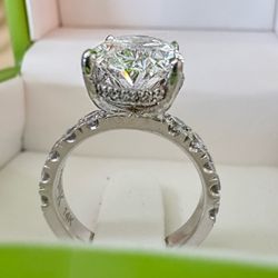 Stunning 5ctw Diamond Ring Custom Made