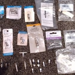 Assorted Antenna And Coaxial And Fuses, Etc