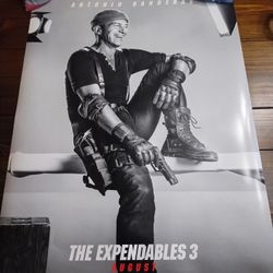 Antonio Banderas "Expendables 3" Promo Poster