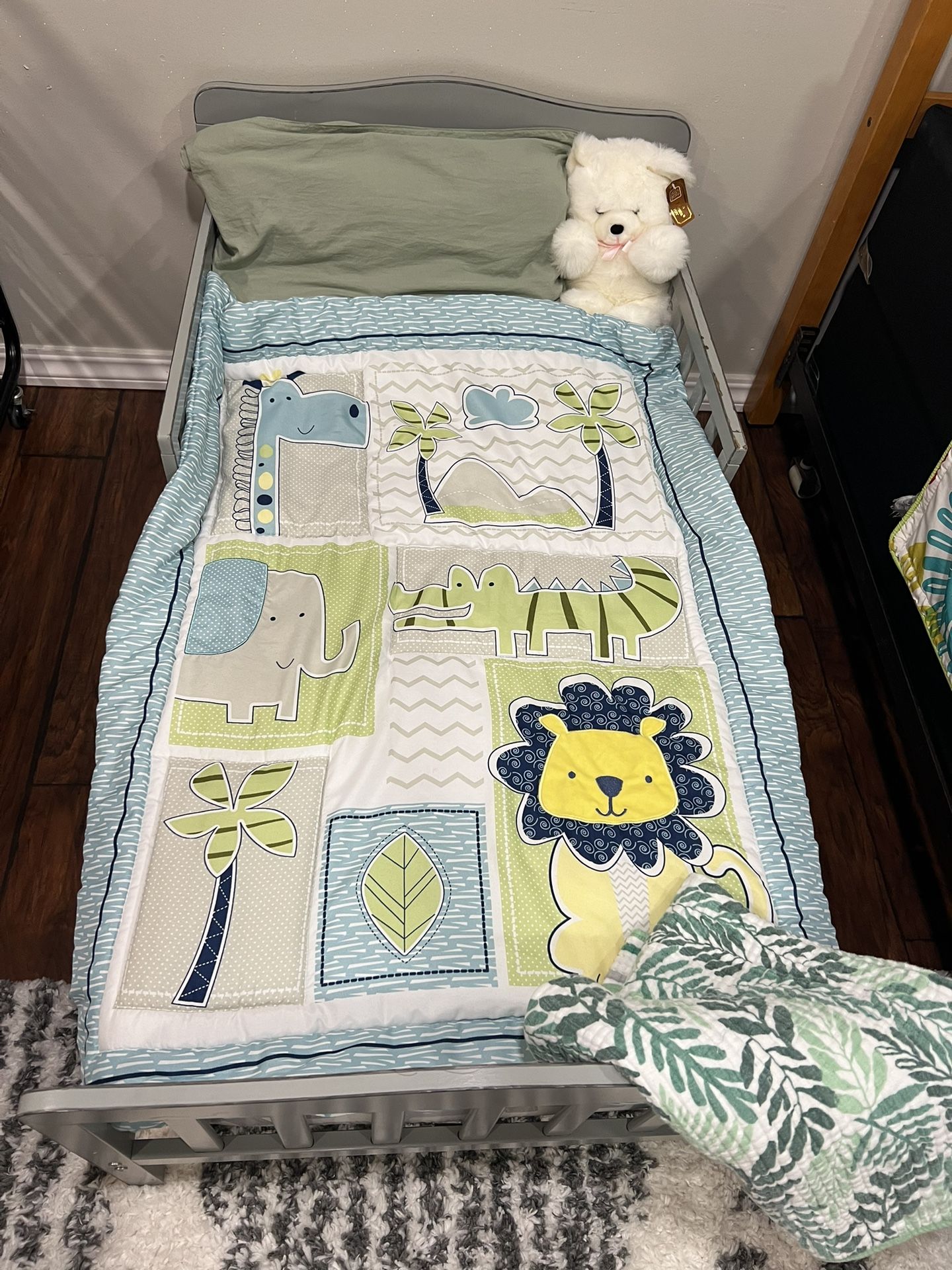 Toddler Bed With Mattress And Cover