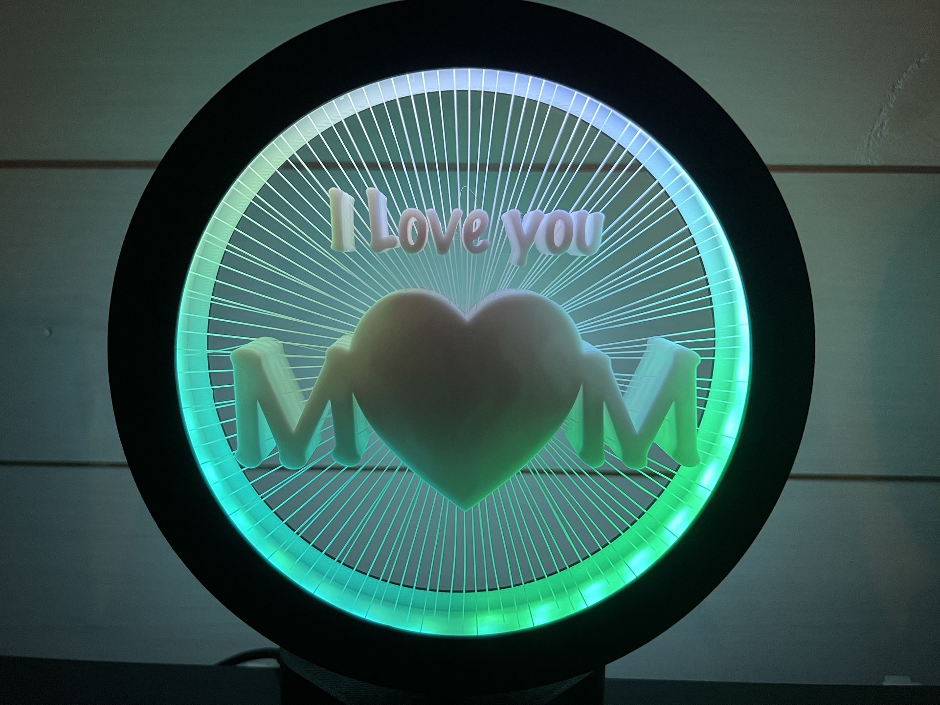 3D LED Lamp For Mother's Day
