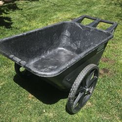 Rubbermaid Commercial Garden Cart/Wheel Barrow