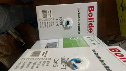Cat 6 Bolide 1000ft Wire