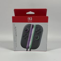 New Nintendo Switch Joy-Cons 2 Pair Controller Light Purple/Light Green