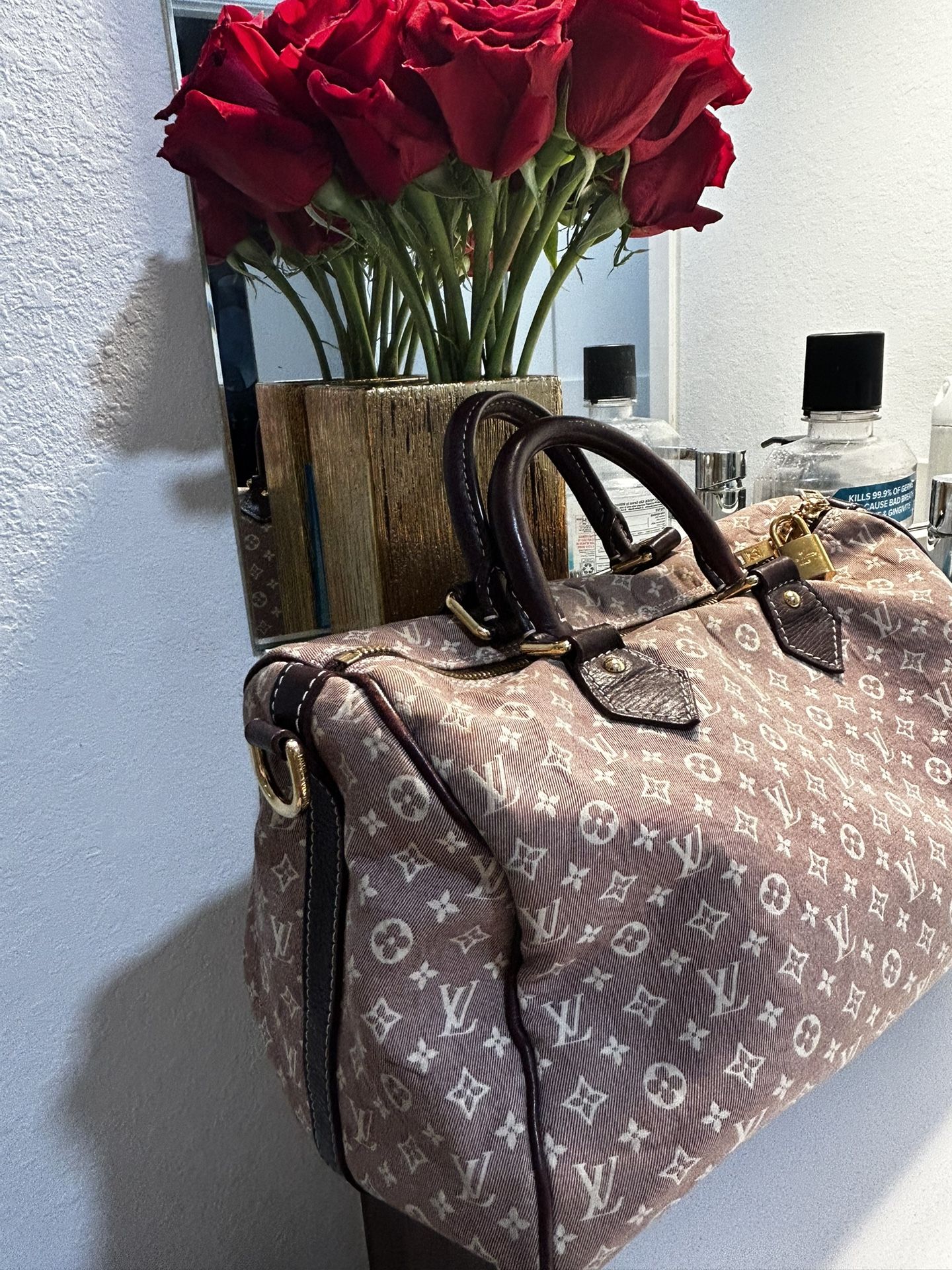 Louis Vuitton Idylle Speedy Bag Bandouliere Monogram