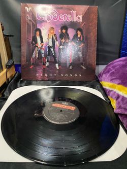 Cinderella vinyl night songs rare