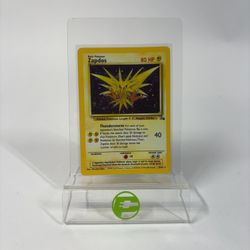 Pokémon TCG Fossil Zapdos 15 Holo English