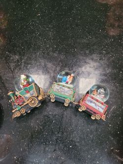 Christmas Train Thomas Kinkade