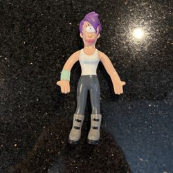 Futurama Leela NJ Croce Bendable Poseable 5.5” Action Figure