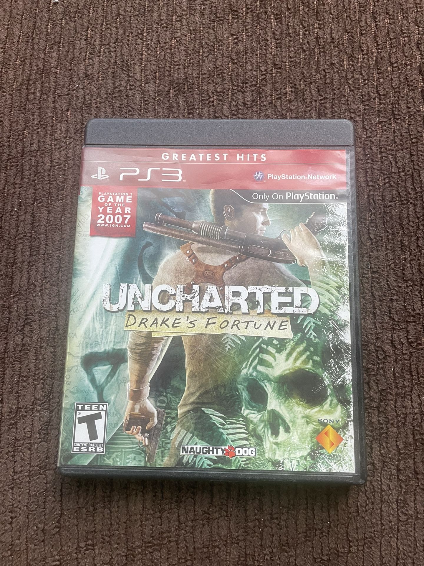 Uncharted: Drake's Fortune PS3 (Sony PlayStation 3, 2007)