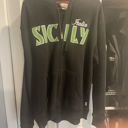 Sicily Zip Up Hoodie Jacket