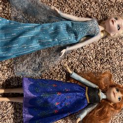 Disney Frozen Anna And Elsa Doll
