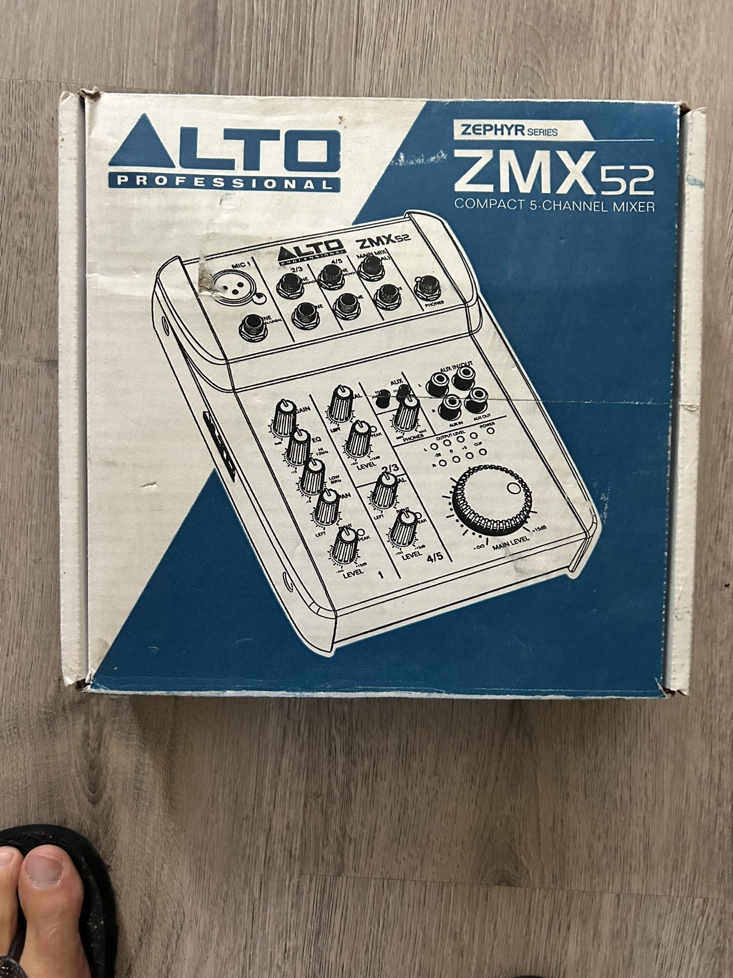 Alto Audio Mixer - Compact 5 Channel Mixer