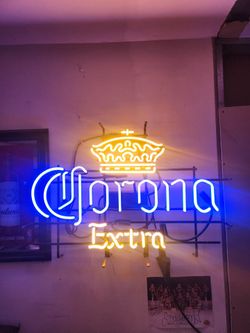 Corona extra neon sign