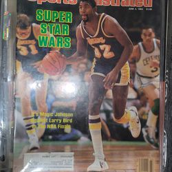 1984 Magic Johnson Sports Illustrated Magazine Los Angeles Lakers