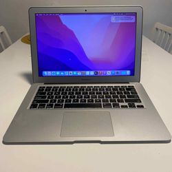 Apple MacBook Air Laptop 13-inch  early 2015. Intel Core i5 1.6GHz  8GB RAM  121GB SSD  MacOS Monterrey version 12.7.6 Nothing wrong. Power cord is in