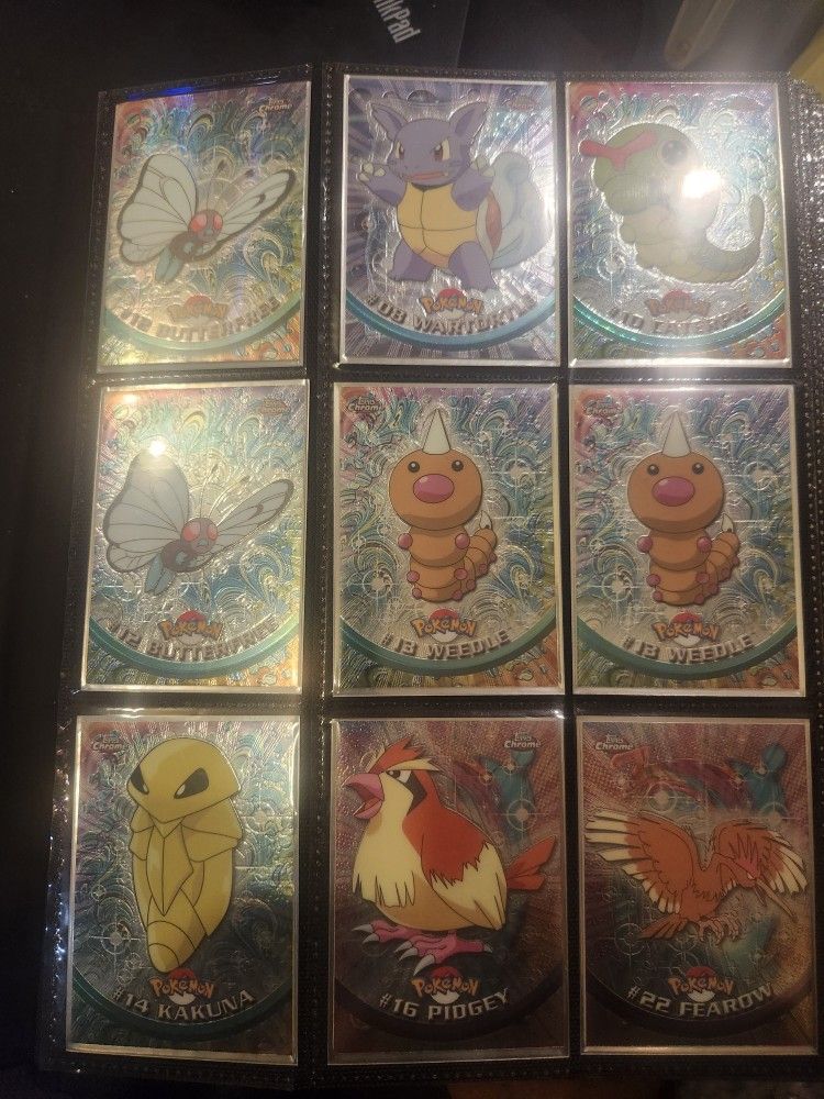 Pokemon Topps TV Series Cards