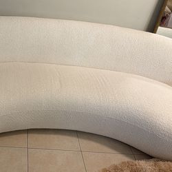 Beautiful White Wayfair Sofa