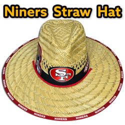San Francisco 49ers straw hat (Great Father’s Day Gift 🎁) Same Day Shipping If Paid By 3pm (I Also Have Other Team’s)  