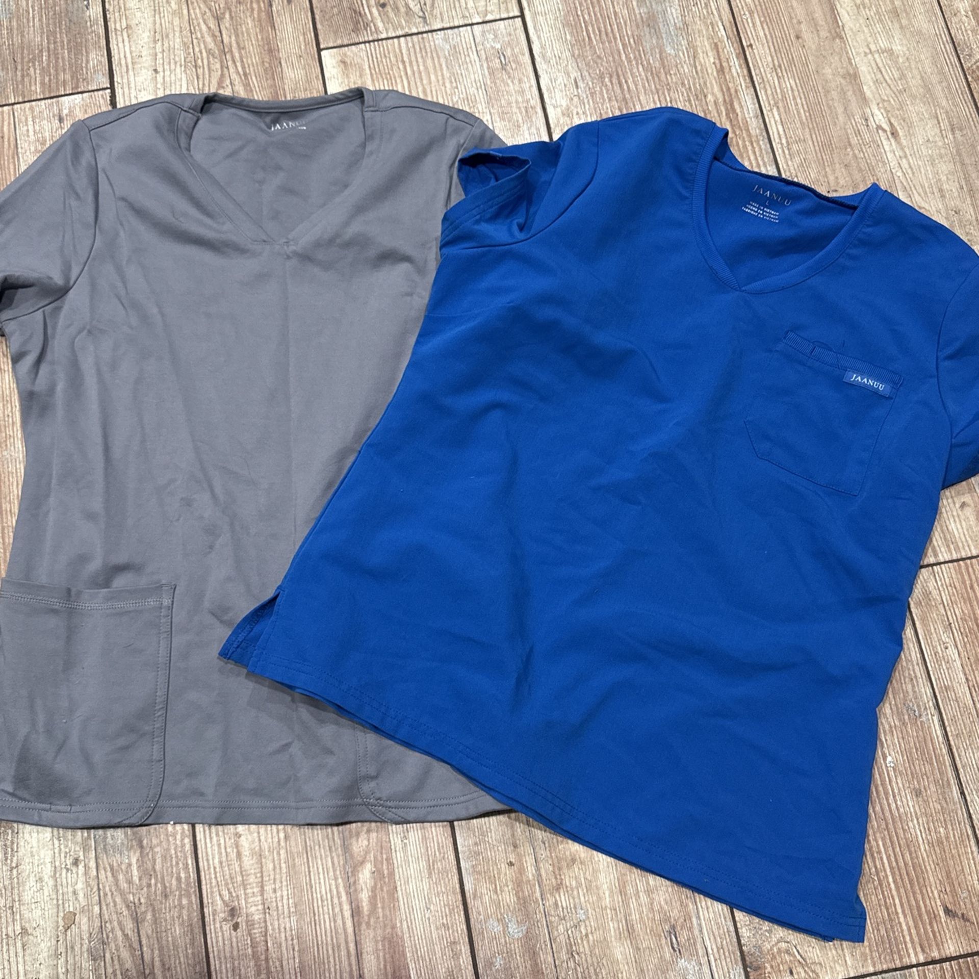2 Jaanuu Scrub Tops