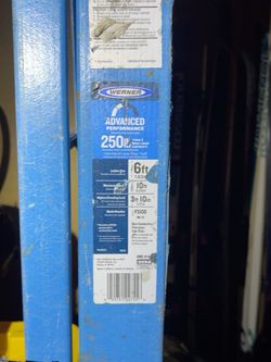 Werner FS106 6’ Fiberglass Ladder
