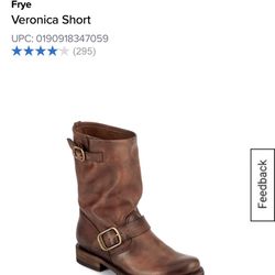 AUTHENTIC GENUINE LEATHER FRYE BOOTS