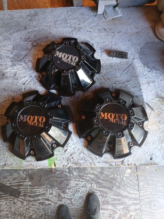 3 Center Caps $25