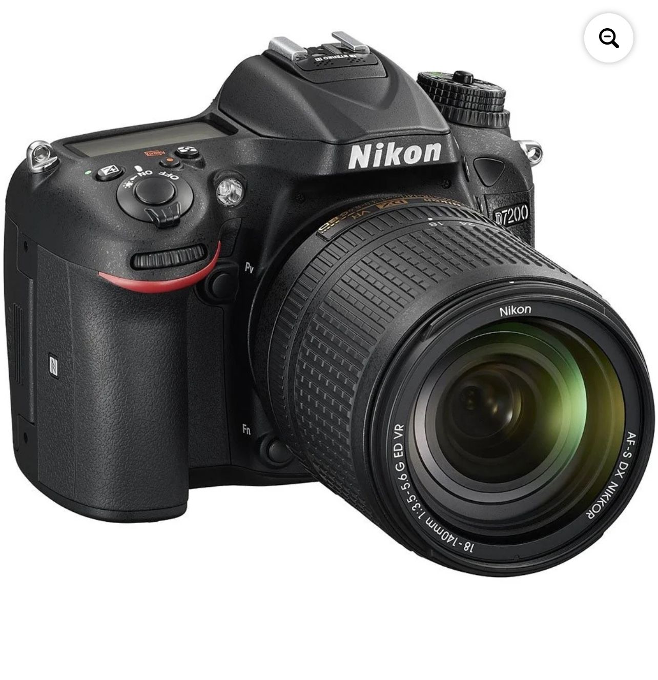 Nikon D7200 W/ 2 Lens