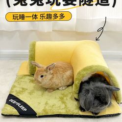 Rabbit supplies accessories/rabbit play tunnel/ rabbit hutch