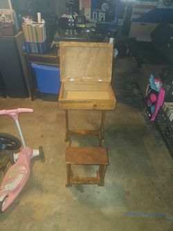 Kids Wood Desk