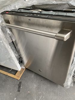 GE dishwasher in stainless steel new