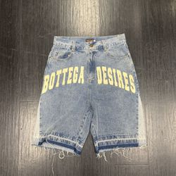 Bottega Desires Embroidered Jorts  