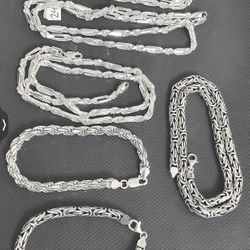 925 Sterling Silver Jewelry 