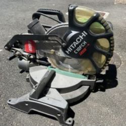 Hitachi C10FCH Circular Miter Chop Saw with Laser Guide