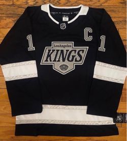 Black hockey Los Angeles kings gretsky and Kopitar jersey