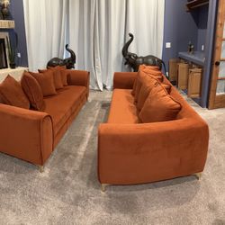 Brown Sofa 