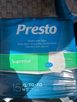 Adult diapers and pads