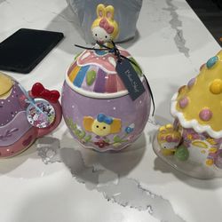 Hello Kitty Easter Ceramics!