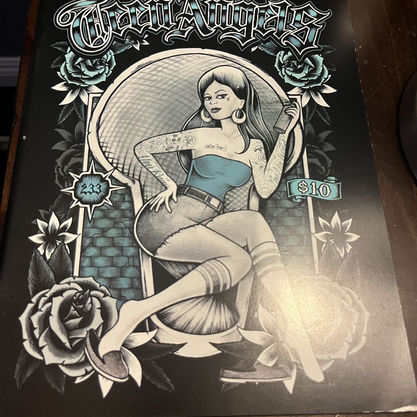 TEEN ANGELS POSTER チカーノ Rare Teen Angel's Issue #224, Lowrider/Chicano Culture | eBay